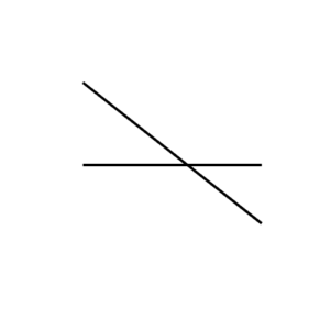 intersecting line